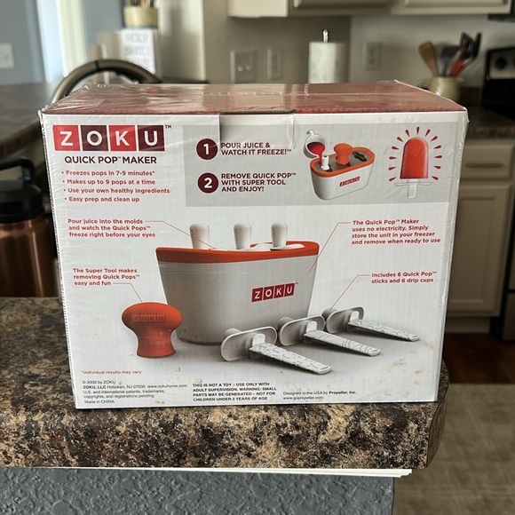 Zoku quick pop maker and accessories — brand new - Picture 2 of 10